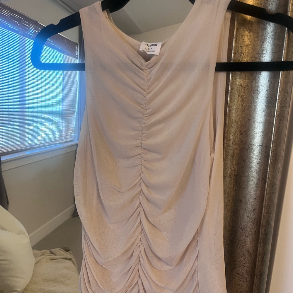 Cotton on Elegant Cream Sleeveless top